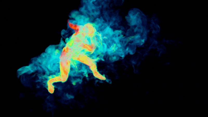 smoke, fire and advection
